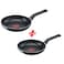 Tefal Non Stick Fry Pan Super Cook B1430684 28Cm + 26Cm