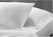 Hotel Linen Klub Single  Bed Sheet 2pcs Set , 100% Cotton 250Tc  Sateen 1cm Stripe  , Size: 160x220cm + 1pc Pillowcase 50x75cm ,White
