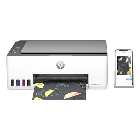 HP Smart Tank 580 All-In-One Inkjet Printer 1F3Y2A White