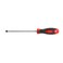 Geepas Precision Screwdriver - Slotted Screwdriver With Soft Grip Rubber Insulated Ergonomic Handle - Cr-V Build, Magnetic Tip And Hanging Hole For Easy Carry - Bicolored Red/Black - (Sl 6.5X250Mm)