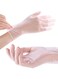 Marrkhor 300-Piece Vinyl Disposable Gloves Clear Medium