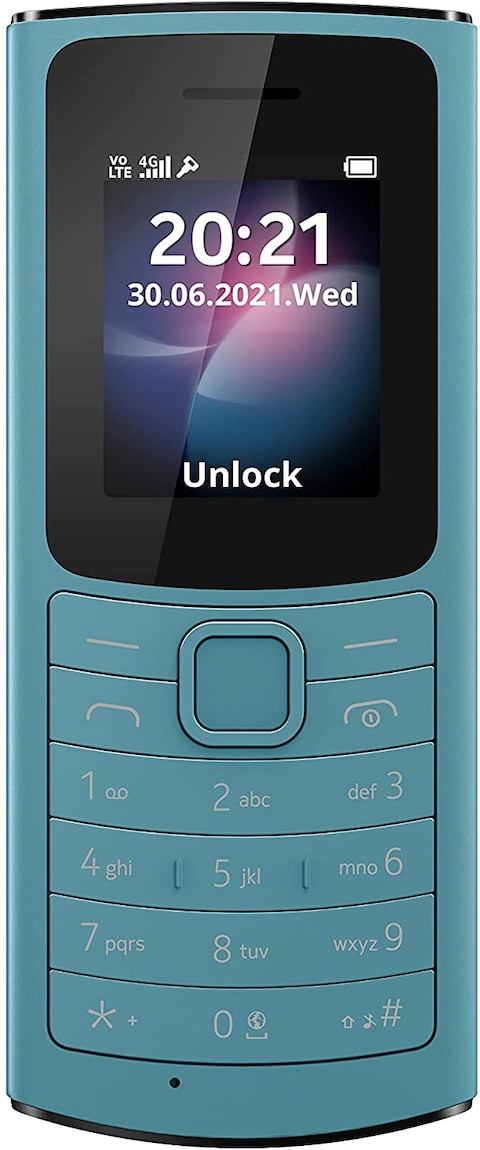 NOKIA
110 4G Dual SIM Aqua- Middle East Version