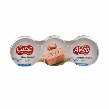 Ajeeb White Meat Tuna in Water 170g Pack of 3