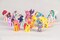 Generic 12Pcs Figures Set My Little Pony Mini Action Figure Cake Toppers