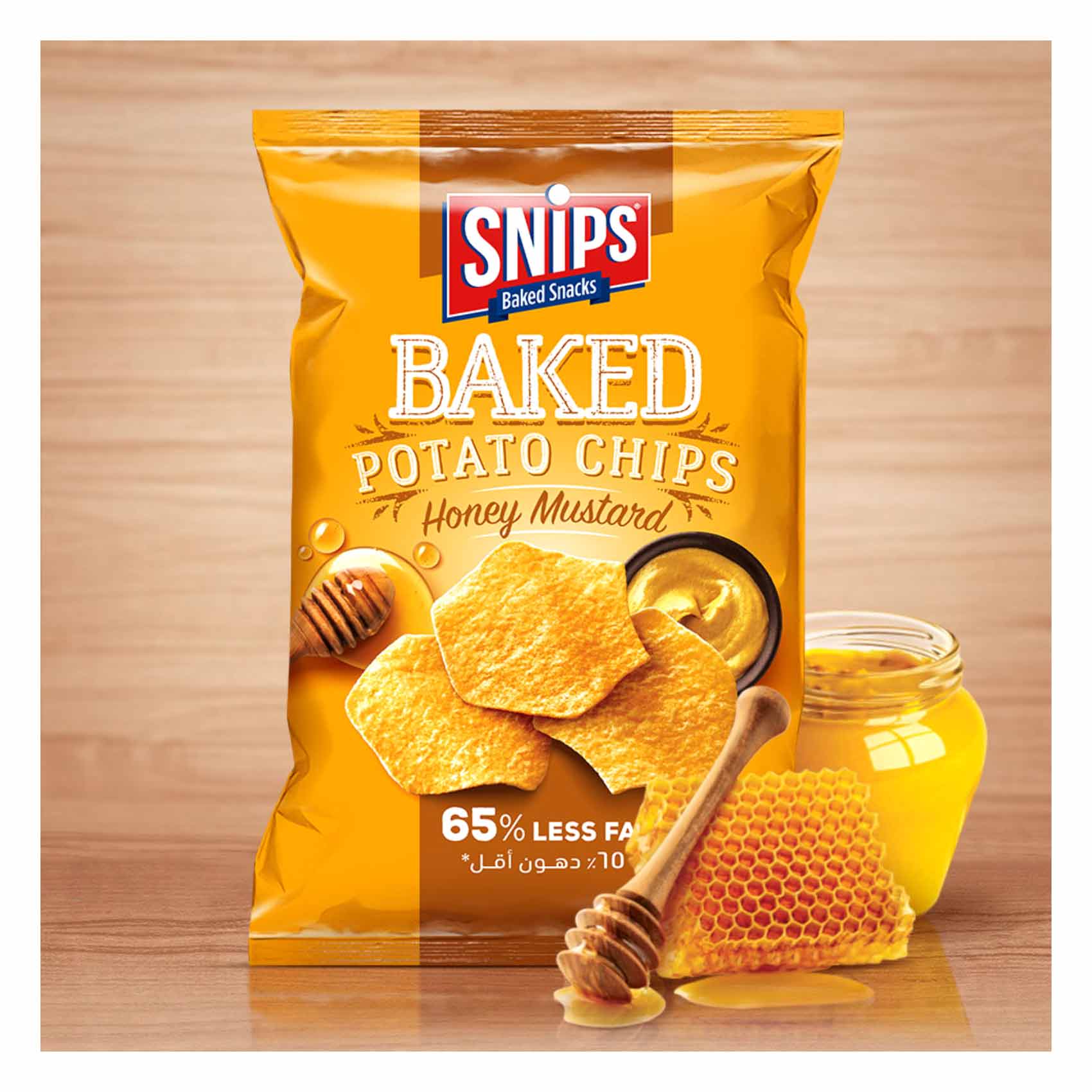honey mustard potato chips