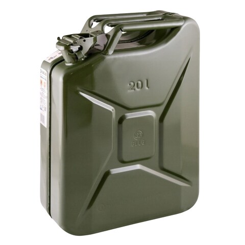 Buy Gelg Metal Fuel Canister Green 20L Online | Carrefour Kenya