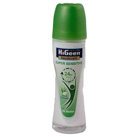 Higeen Deodorant Roll On Super Sensitive 75 Ml