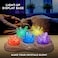 National Geographic Mega Crystal Growing Lab, Grow 6 Vibrant Crystals Fast (3-4 Days), With Light-Up Display Stand, Learning Guide, 4 Genuine Crystal Specimens, An Science Kit