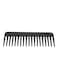 Generic Wide Tooth Comb Black 20G