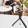 The Mohrim K10 Foldable Mini Tripod Bluetooth Selfie Stick With Mirror
