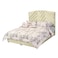 In House Oslo Velvet Bed Frame - Single - 200x90 cm - Beige