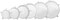 Generic Silicone Stretch Lids 6 Pack Suction Lid (White)