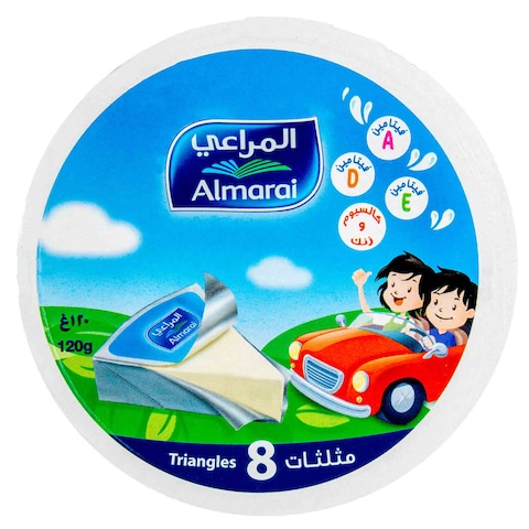 Almarai Cheese Triangle 8 Pieces 128 Gram