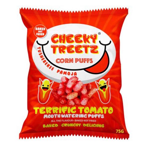 Cheeky Treetz Tomato Corn Puff 75G