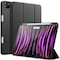 TRON Case Compatible with iPad Pro 11 Case 2021/2020 with Pencil Holder, for iPad Pro 11 Inch Case 3rd/2nd Generation, Trifold Stand Protective Case with Soft TPU Back, Auto Wake/Sleep, Black