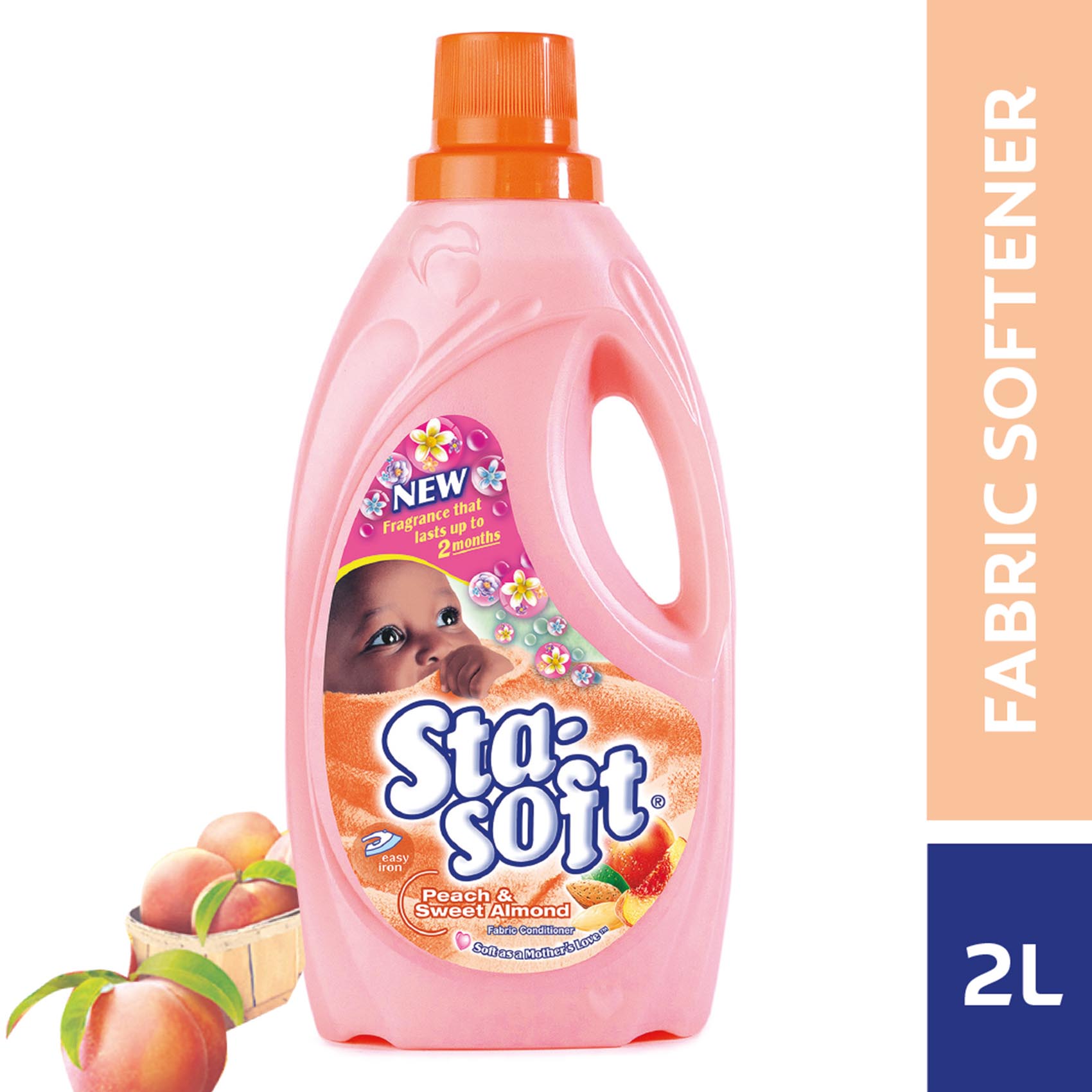 Stasoft Buy Sta Soft Tender Peach 2L Fabric Softener Online - Carrefour Kenya