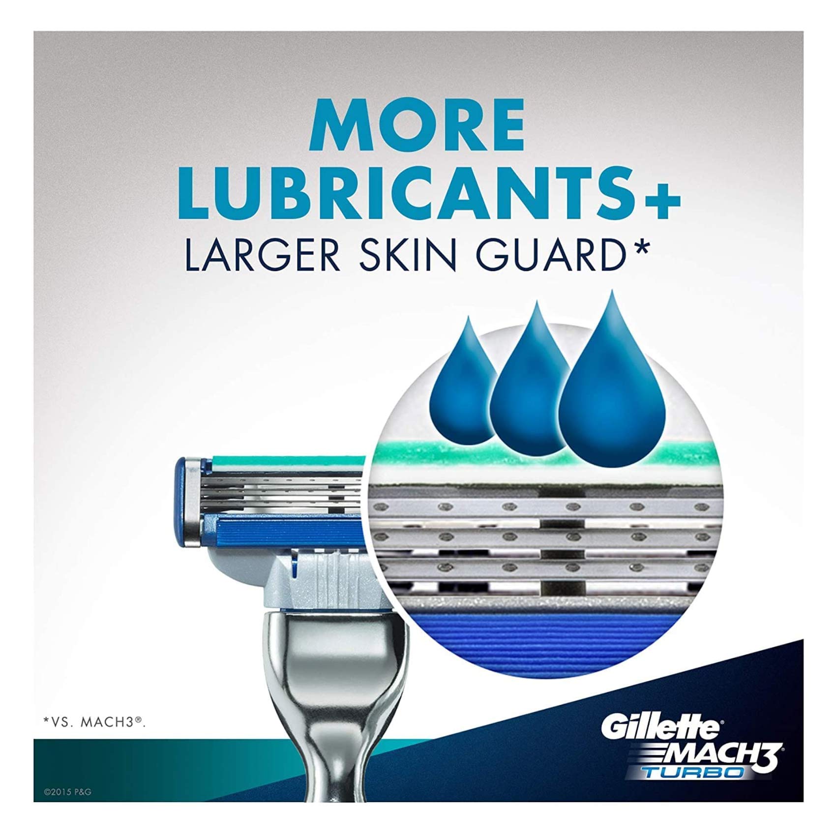Gillette Blades Mach3 Turbo 2 Blades product thumbnail 4