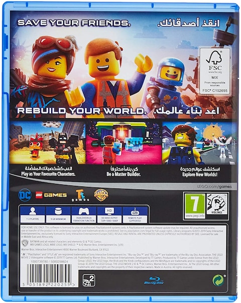 Lego Videogame Lego Movie Game For Ps4 Buy The Lego Movie