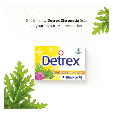 Detrex Citronella Oil Insect Medicated Soap 100g