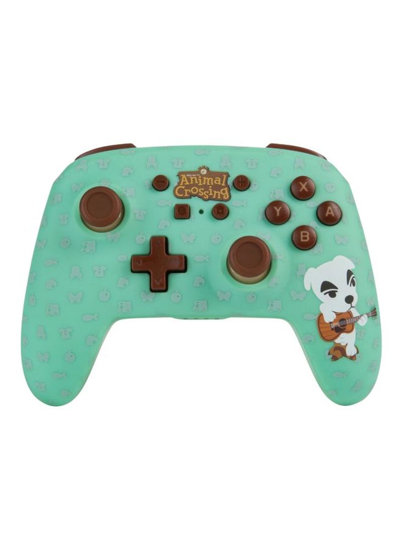 Powera - Animal Crossing Enhanced Wireless Controller For Nintendo Switch