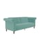 In House Serena 2 In 1 Sofabed Velvet Upholstered - Light Turquoise