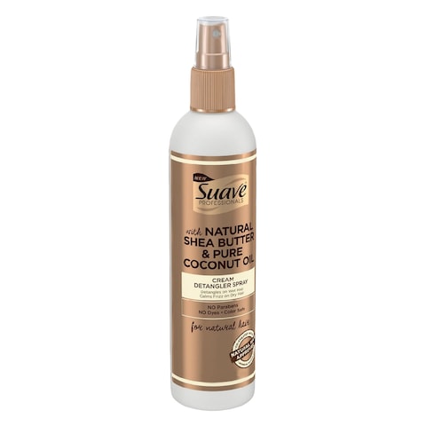 Suave Natural Shea Butter And Pure Coconut Oil Detangler Hair Spray 295ml