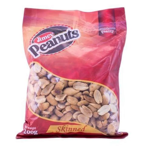 Jimcy Skinned Peanuts 200g