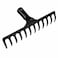 Tramontina Lightweight Curved Metal Rake 12 Teeth 1 Piece