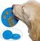 Slow Food Dog Lick Pad,Dog Lick Mat with Strong Suction,Dog Bathing Supplies,Dog Beauty Bath Stability Lick Stick for Pet Bathing, Grooming and Training (Blue)