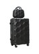 Morano Hard-Side Luggage Trolley Travel Set Of 4 Pcs Dark Grey