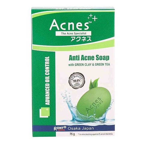 Mentholatum Advanced Oil Control  Anti-Acne beauty Soap 75g