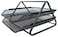Generic 2Tier Tray Metal Mesh, Black