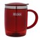 Delcasa Double Wall Travel Mug, 400ml/14Oz Capacity, Dc2143, Stainless Steel Insulated Coffee Mug With Handle, Portable &amp; Leak-Resistant, Keeps Your Drinks Hot Or Cold For Long Hours