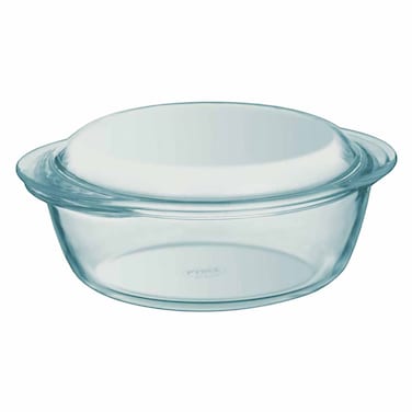 طبق طاجن بيركس دائري 2.3 لتر