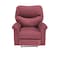 In House Velvet Classic Recliner Chair - Dark Pink - NZ110