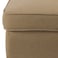 In House Chair Footstool Linen With Elegant Design - Beige - E3