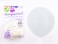 Sempertex 36''Round Balloon, Latex Balloons, Satin White, 2 Pcs, 91.5cm