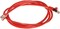 DKURVE CAT6A SSTP/SFTP Booted 10Gigabit/Sec 550MHZ Copper Ethernet Cable -  Patch cord  3 Meter Red Color