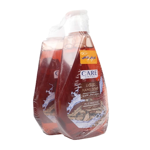 Care &amp; More Liquid Hand Soap with Oud- 350 ml + Refill