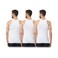 Fruit Of The Loom Sleeveless Vest XXL White Pack of 3