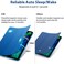 Generic Esr For iPad Pro 11'' 2020 Case, Rebound Slim Smart Case With Auto Sleep/Wake [Viewing/Typing Stand Mode] [Flexible TPU Back With Rubberized Cover], Navy Blue