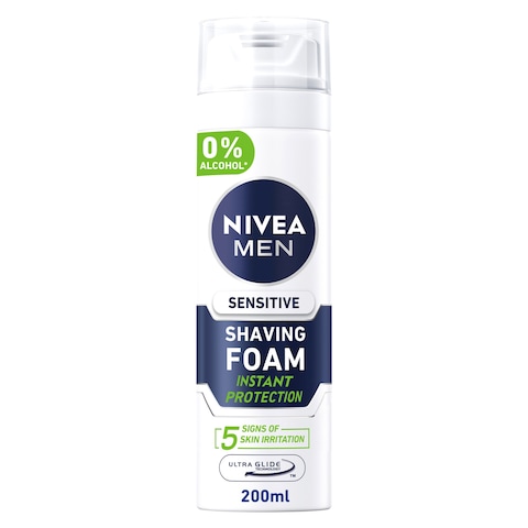 NIVEA MEN Sensitive Shaving Foam With Chamomile And Hamamelis 200ml