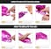 Baby Shower Balloon Banner, 16 Inch Foil Baby Girl Letter Balloon Sign for Gender Reveal Party Baby Shower Decorations and Supplies (Pink)