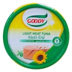 Buy Goody Light Meat Tuna In Sun Flower Oil 160g in Kuwait