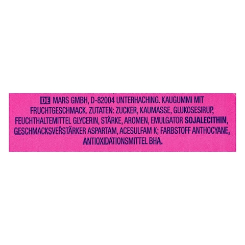 Hubba Bubba Fancy Fruit Bubblegum Mega Long Tape 56g