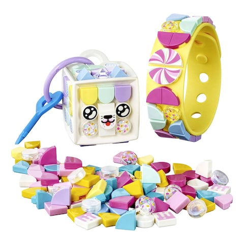 Lego Dots 41944 Candy Kitty bracelet And Bag Tag