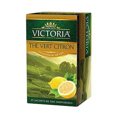 Golden Victoria Green Tea Lemon 37.5GR