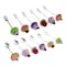 LIYING 6 PCES CAKE SPOON AND 6 PCES CAKE FORK SILVER