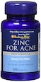 Zinc for Acne by Puritan's Pride a Mineral for Immune Sytem Health 100 Tablets