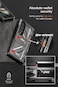 VRS Design Terra Guard Ultimate Go S [S-Pen Compartment in Hinge Protection] for Samsung Galaxy Z Fold 4 case cover wallet (2022) Card Compartment &amp; Screen Protector - Metal Black (S-Pen NOT included)